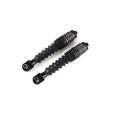Shock Shaft (8mm) Set w/Alloy ball ends 2Pcs - FRONT BLACK | Rovan Sports